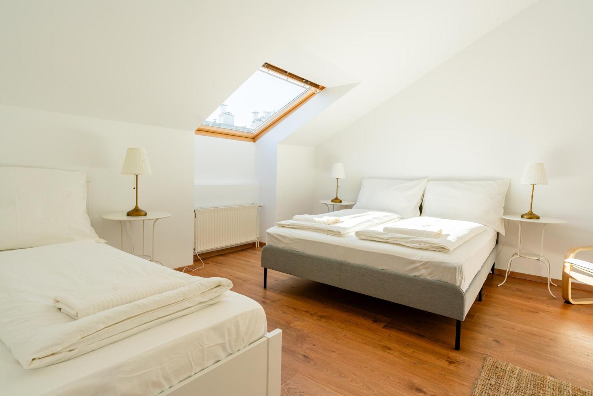 Luxury Penthouse - Augarten فيينا المظهر الخارجي الصورة